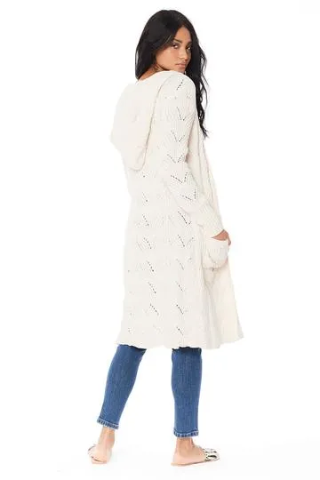30% Off - Ellis Long Sleeve Sweater with Hood