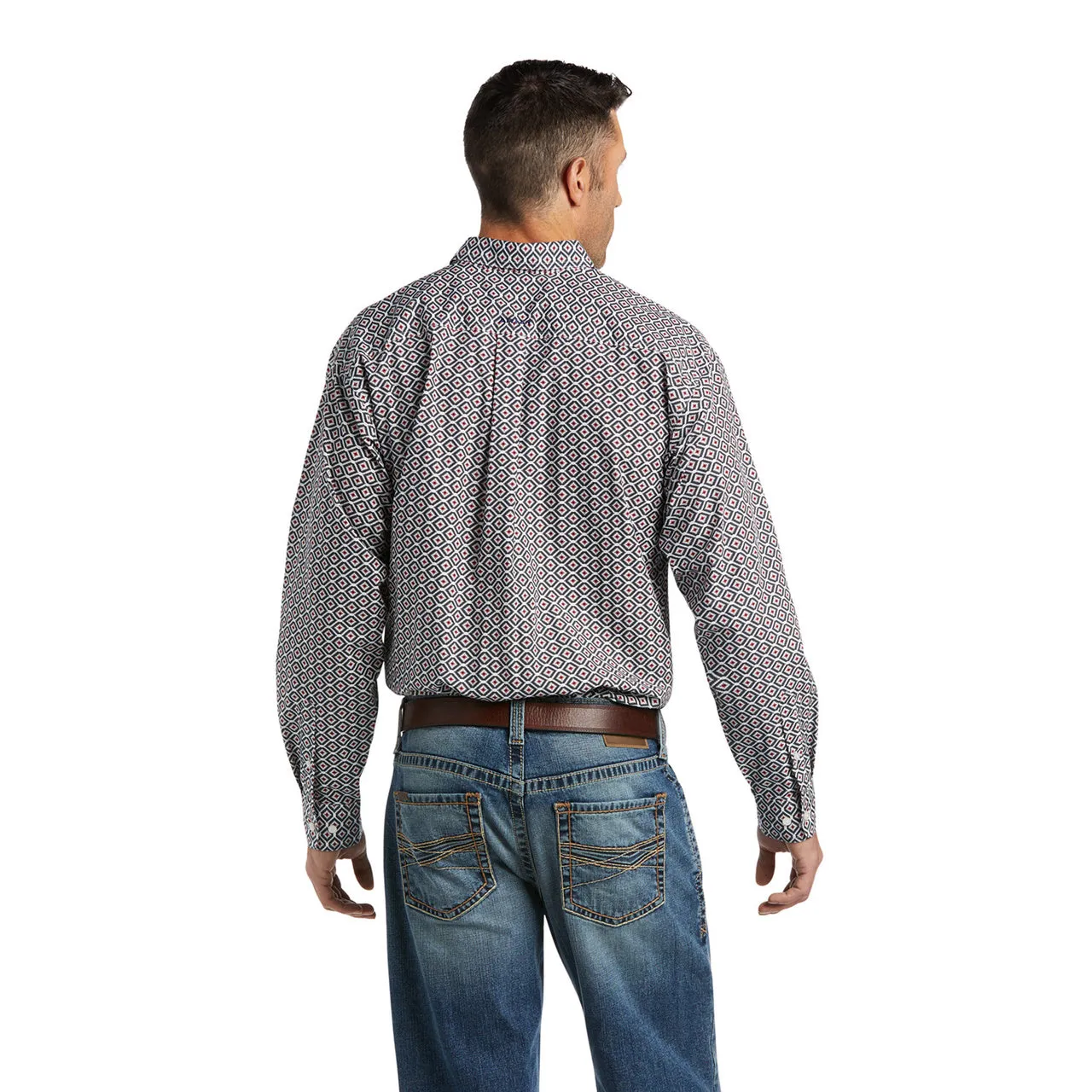 Ariat Men's Beal Button Down White Shirt 10038111