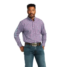 Ariat Men's Pro Team Tundra Classic Imperial Violet Shirt 10039660