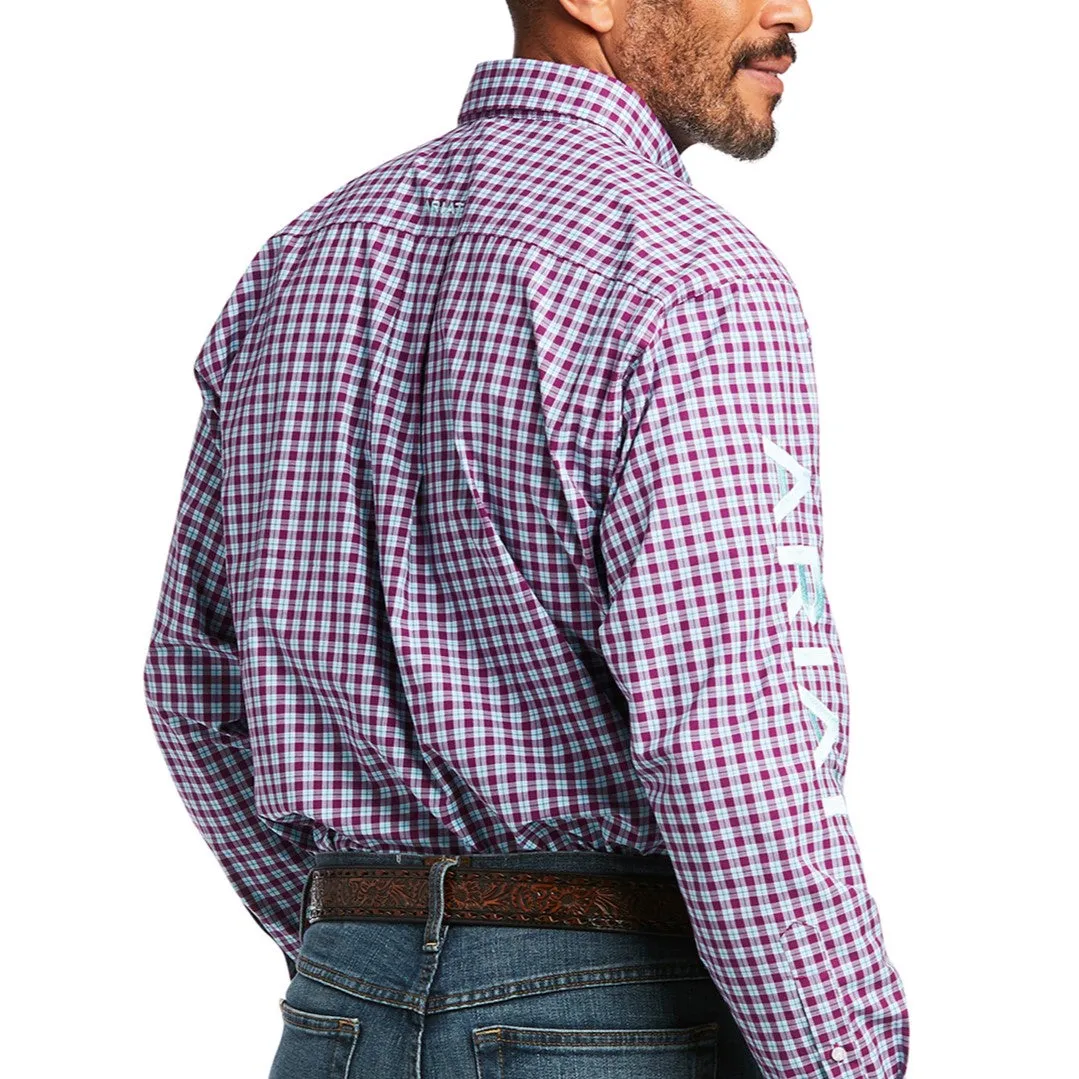 Ariat Men's Pro Team Tundra Classic Imperial Violet Shirt 10039660