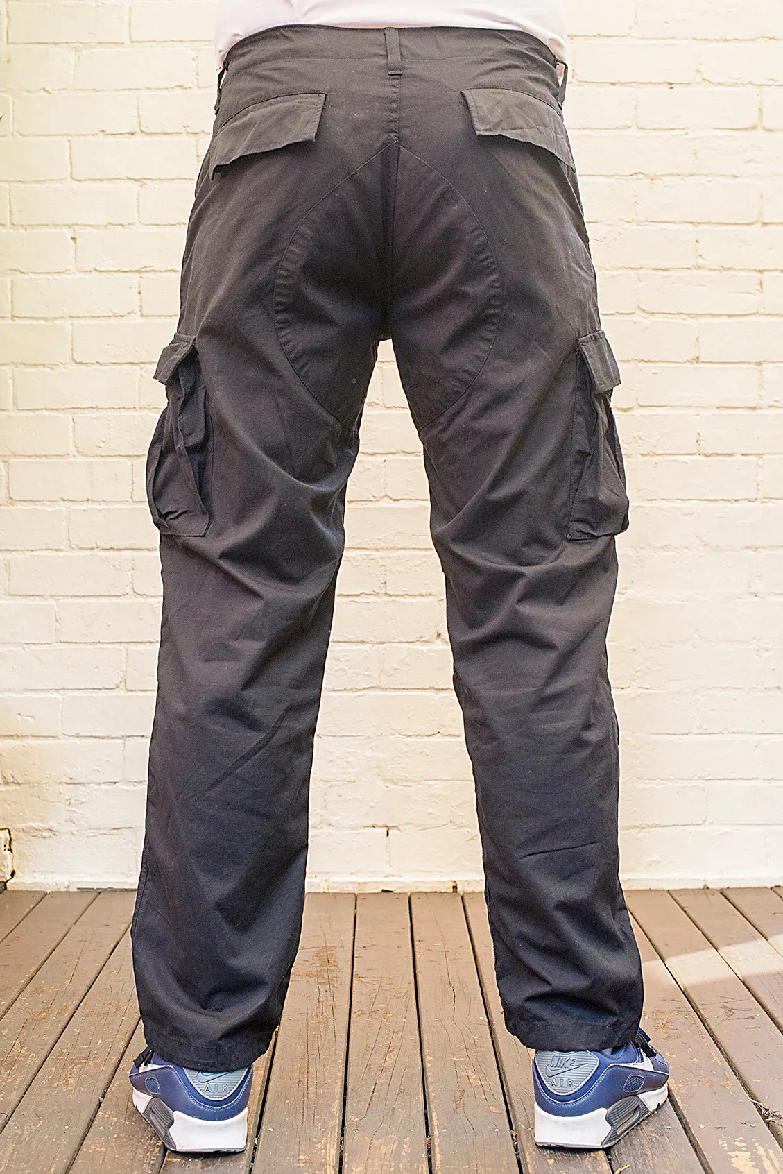 Black Molecule Lightweight Cargo Pants 55003