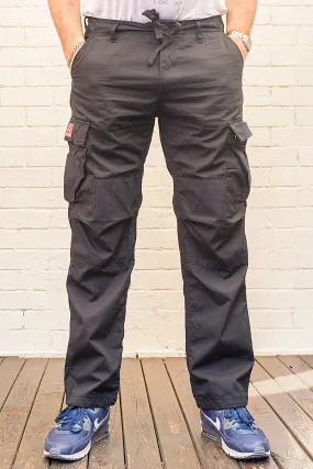 Black Molecule Lightweight Cargo Pants 55003