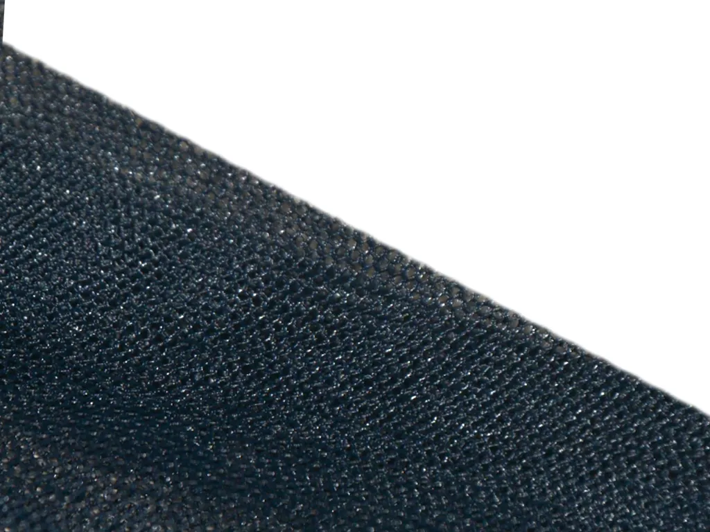 Black Plain Soft Net Fabric