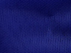 Cobalt Blue Plain Net Fabric
