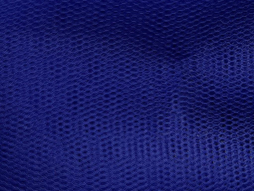 Cobalt Blue Plain Net Fabric