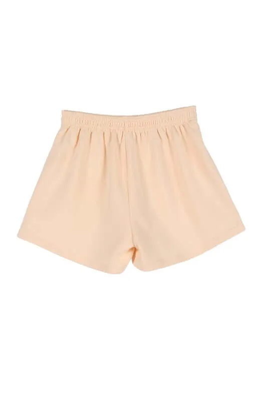 Cream Comfy Sweat Causal Shorts