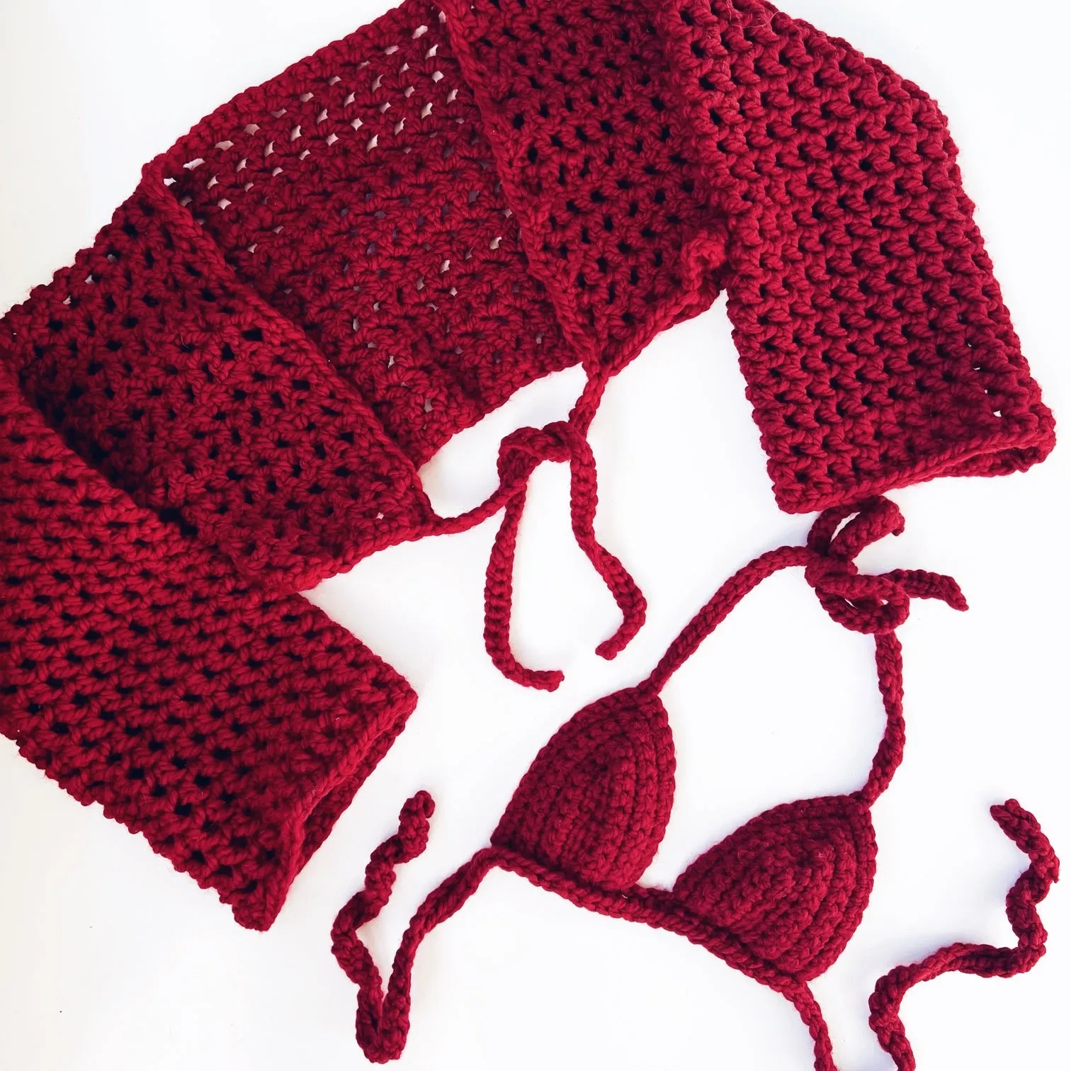 Cupid Crochet Cardi Set