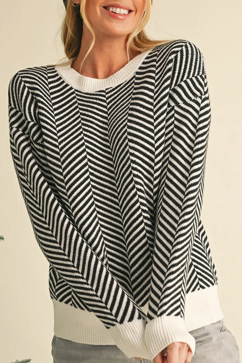 Delaney Crew Neck Sweater | DROPSHIP