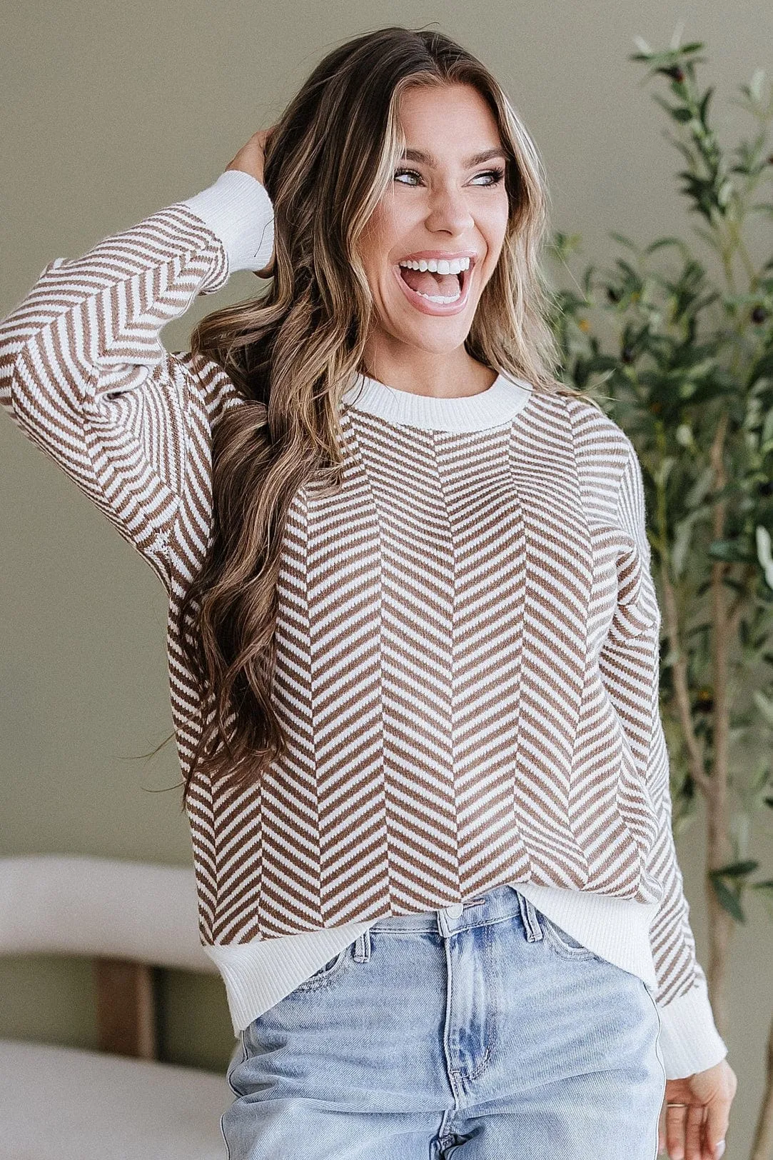 Delaney Crew Neck Sweater | DROPSHIP