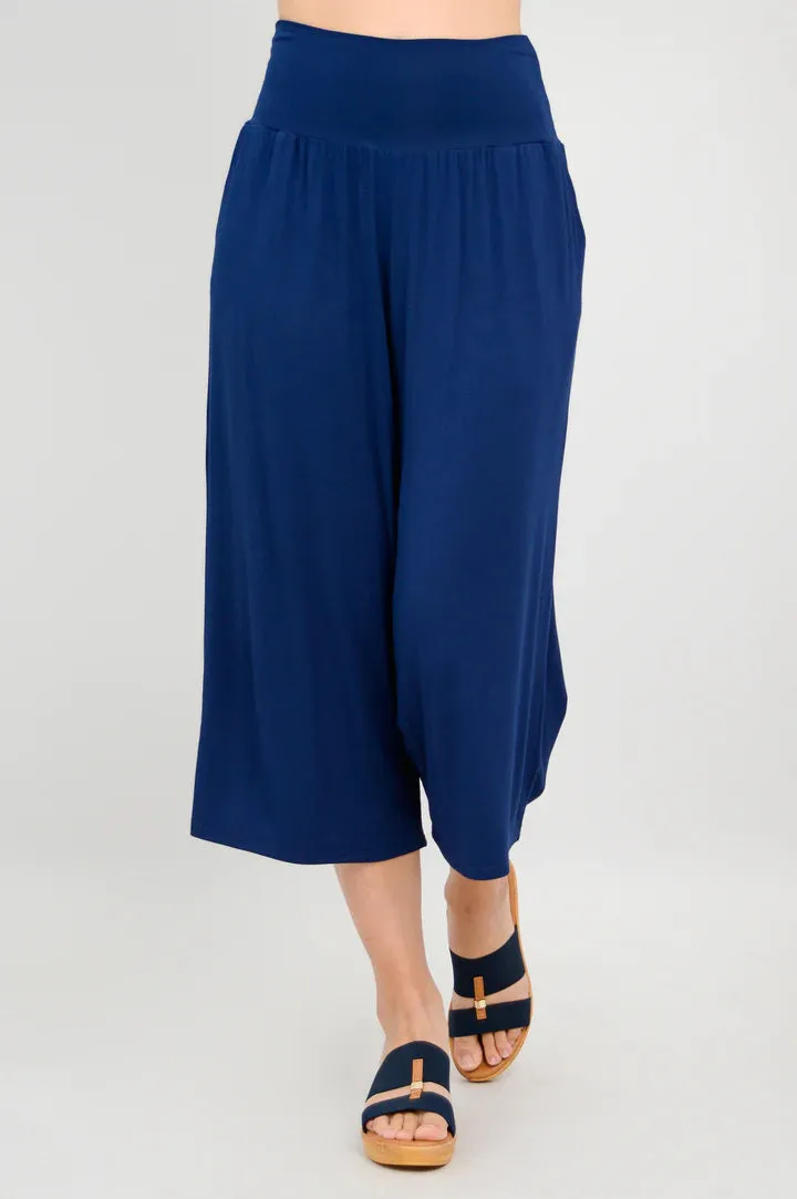 Diana Flowy Capri (Indigo)
