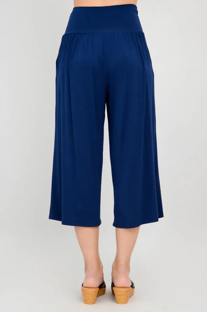 Diana Flowy Capri (Indigo)