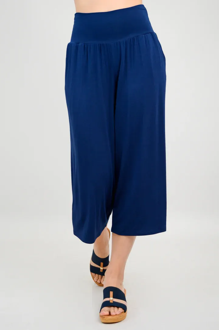 Diana Flowy Capri (Indigo)