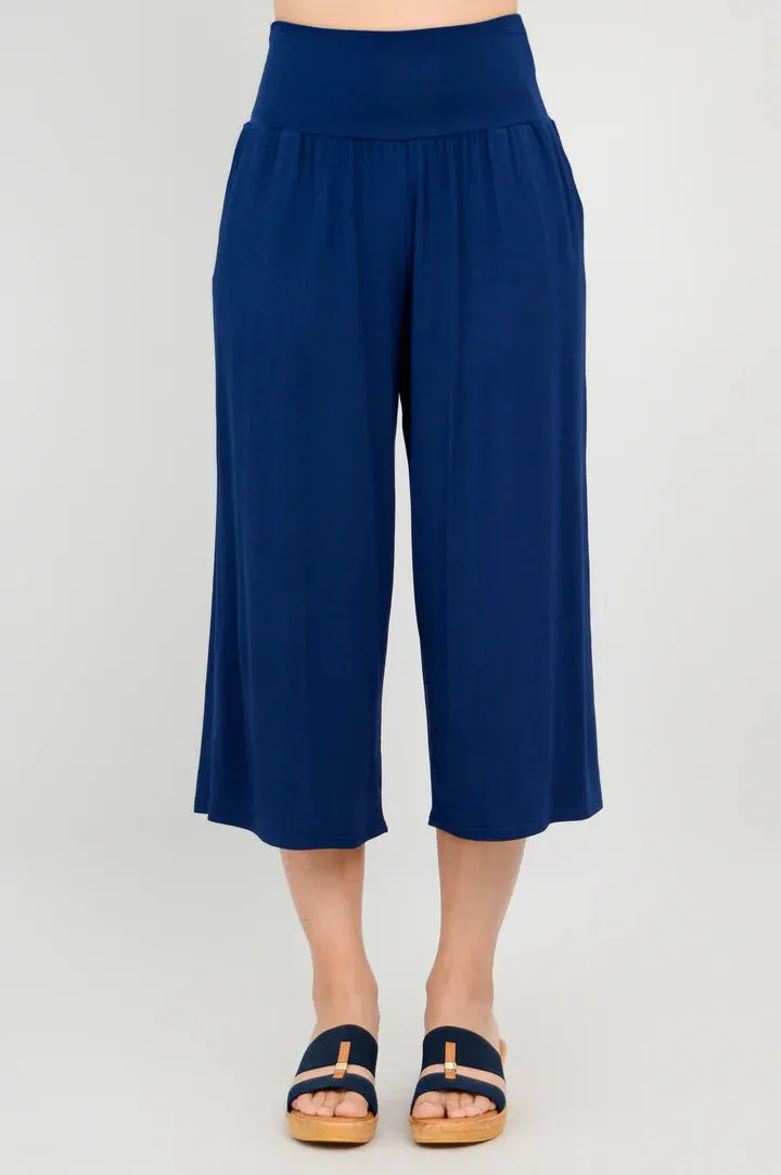 Diana Flowy Capri (Indigo)