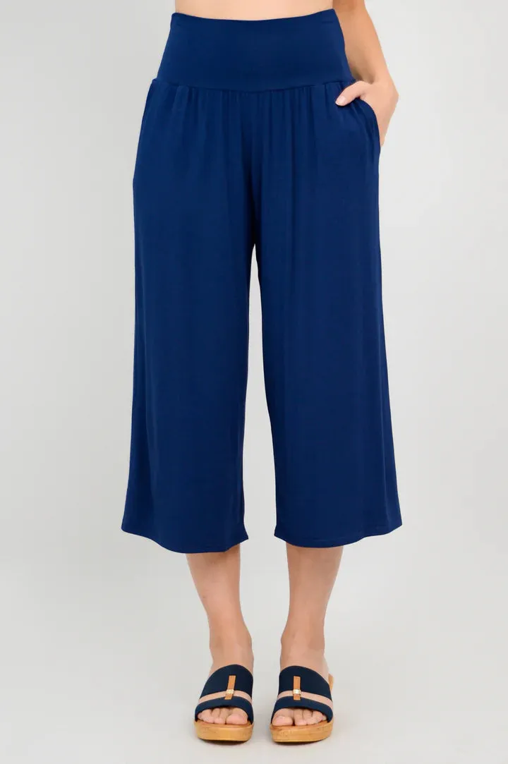 Diana Flowy Capri (Indigo)