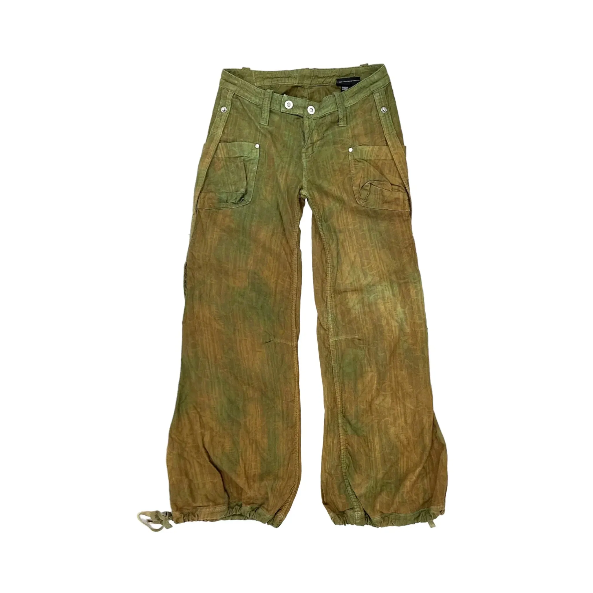 Diesel Earthy Dyed Cargo Pants (XS)