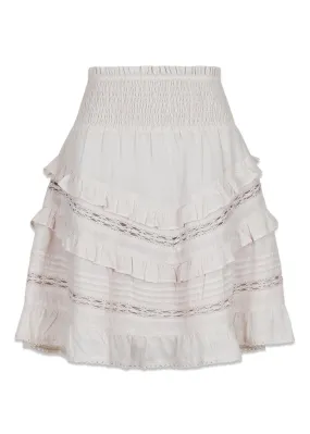 Donna S Voile Skirt - Ivory