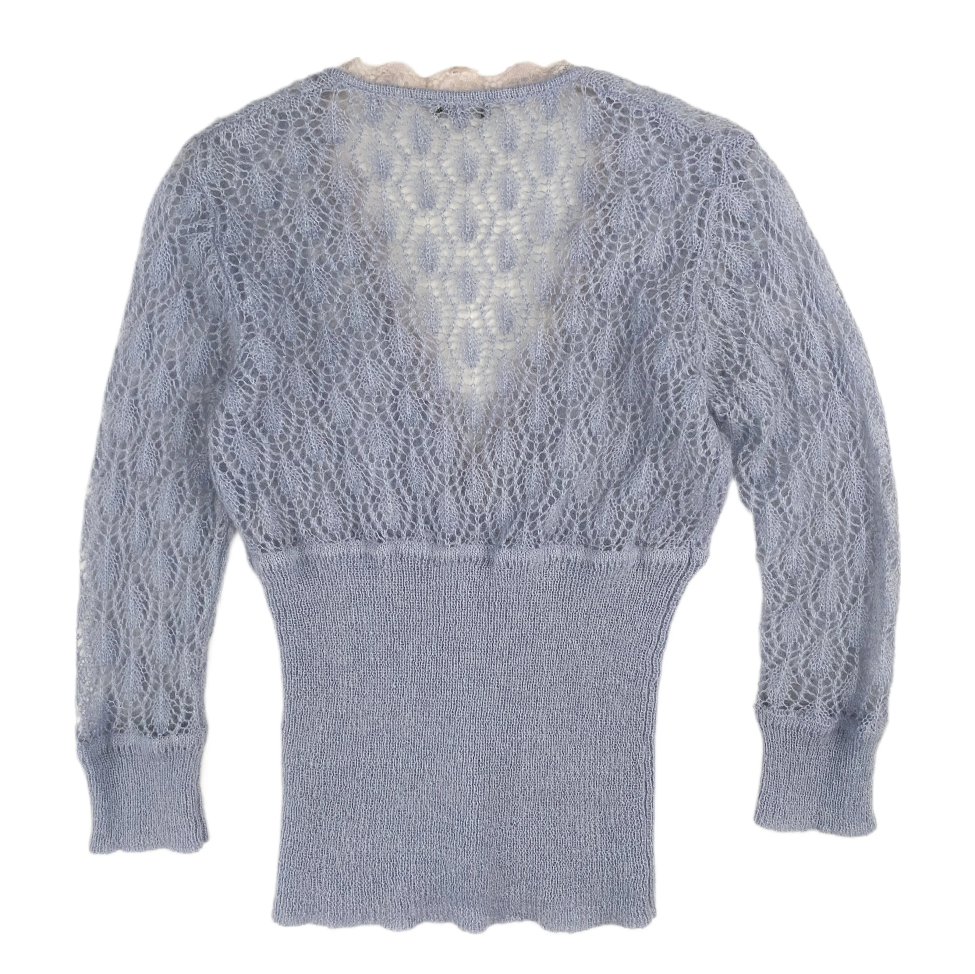 Dusty Open Knit Sweater (S)