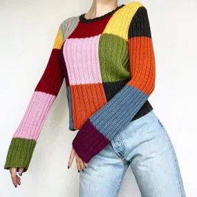 Early 2000s Colorblock Sweater