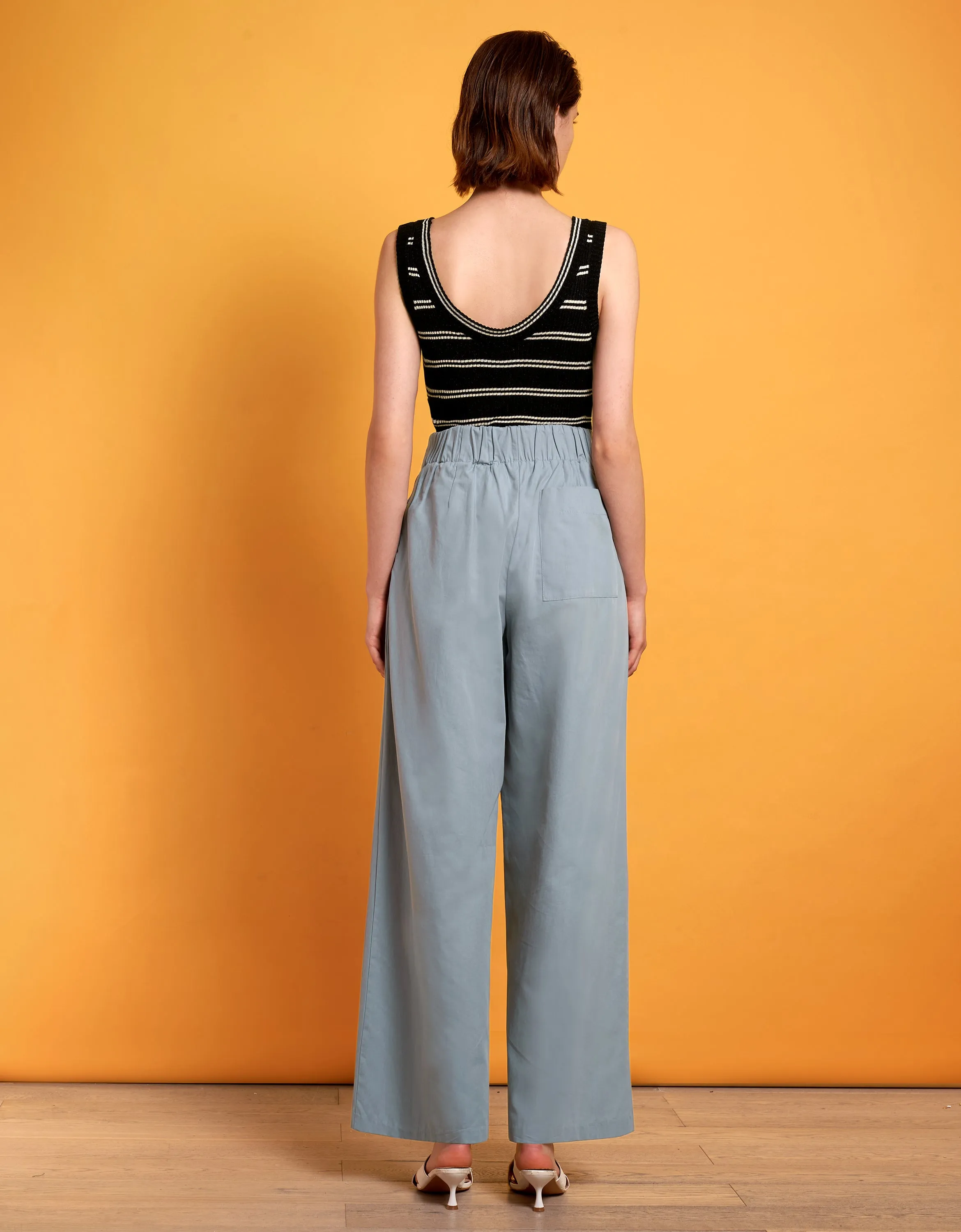 Flowy Pleated Trousers