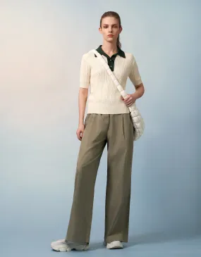 Flowy Pleated Trousers