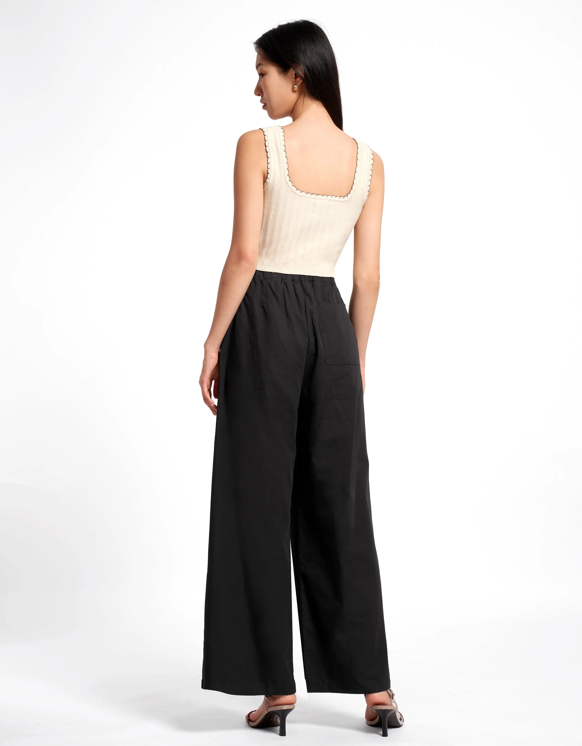 Flowy Pleated Trousers