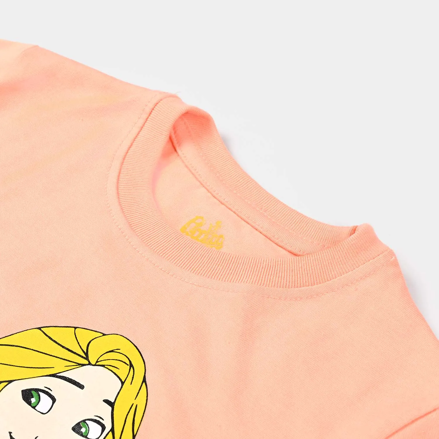 Girls Poly Cotton Jersey Nightwear 2PC Suit