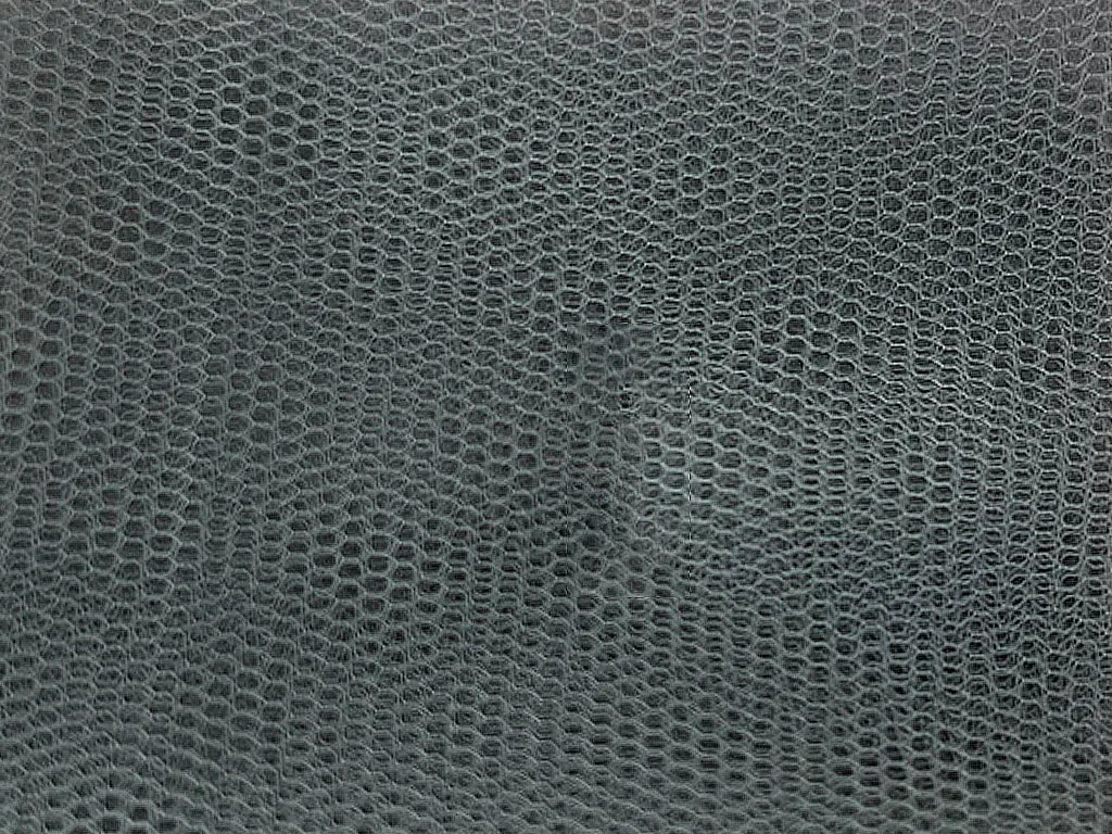 Gray Plain Net Fabric