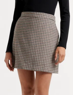 Hanna Check Mini Skirt