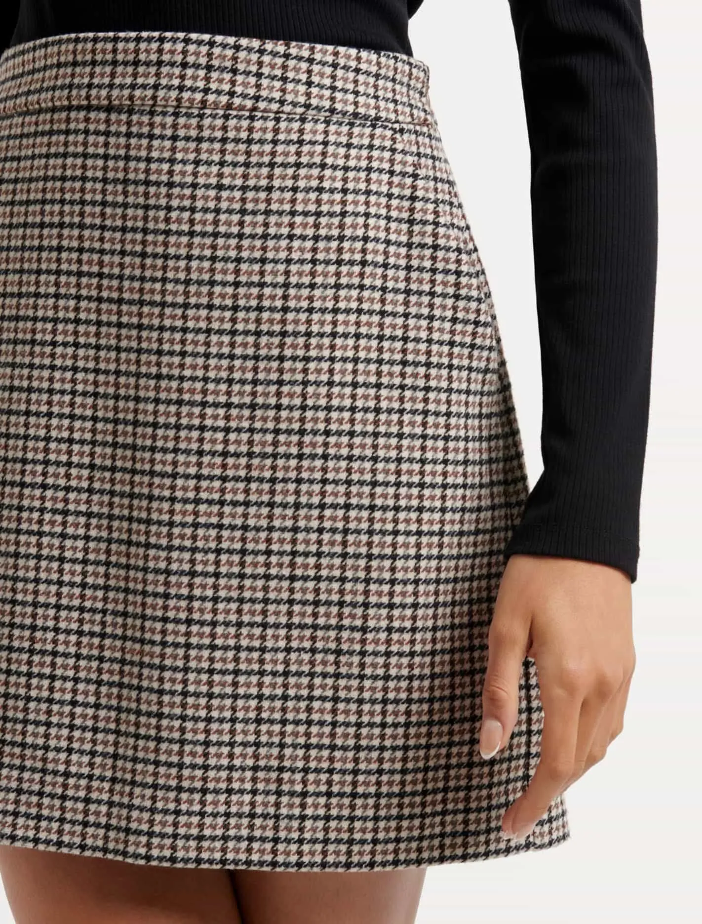 Hanna Check Mini Skirt