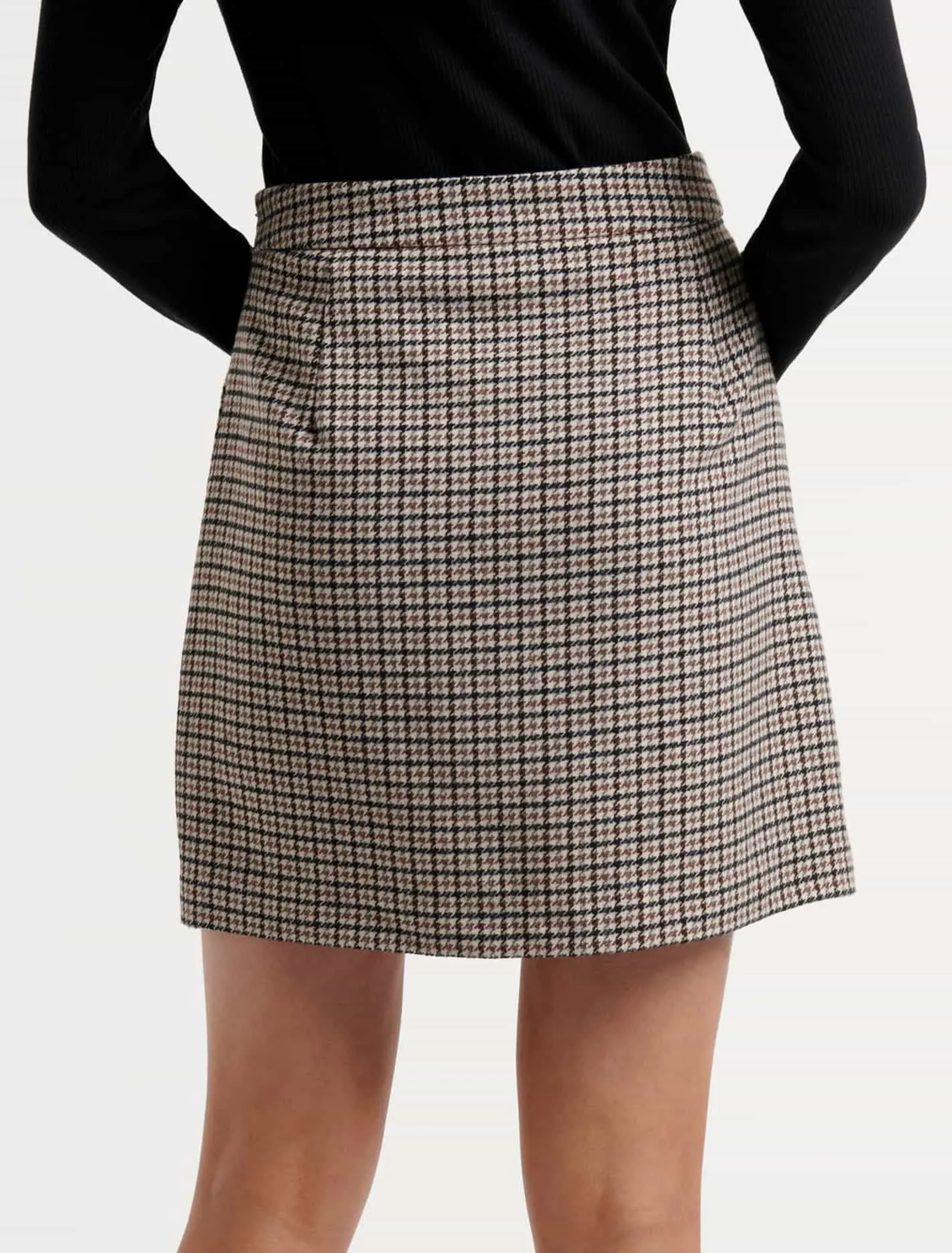 Hanna Check Mini Skirt