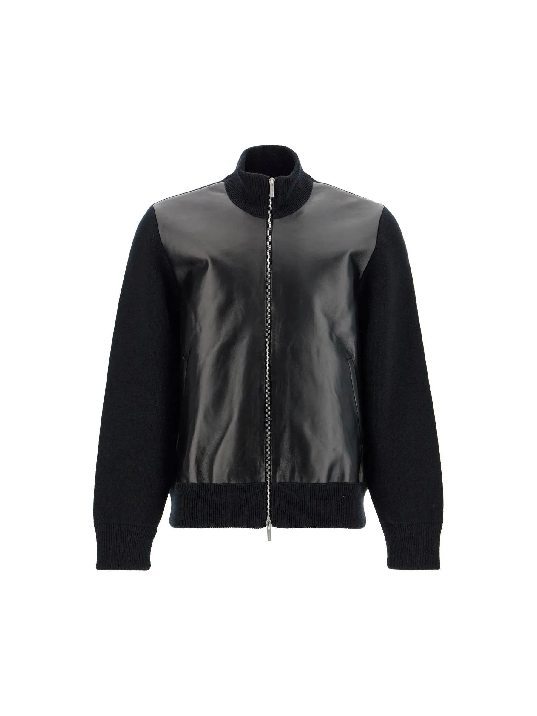Hybrid Wool Leather Jacket
