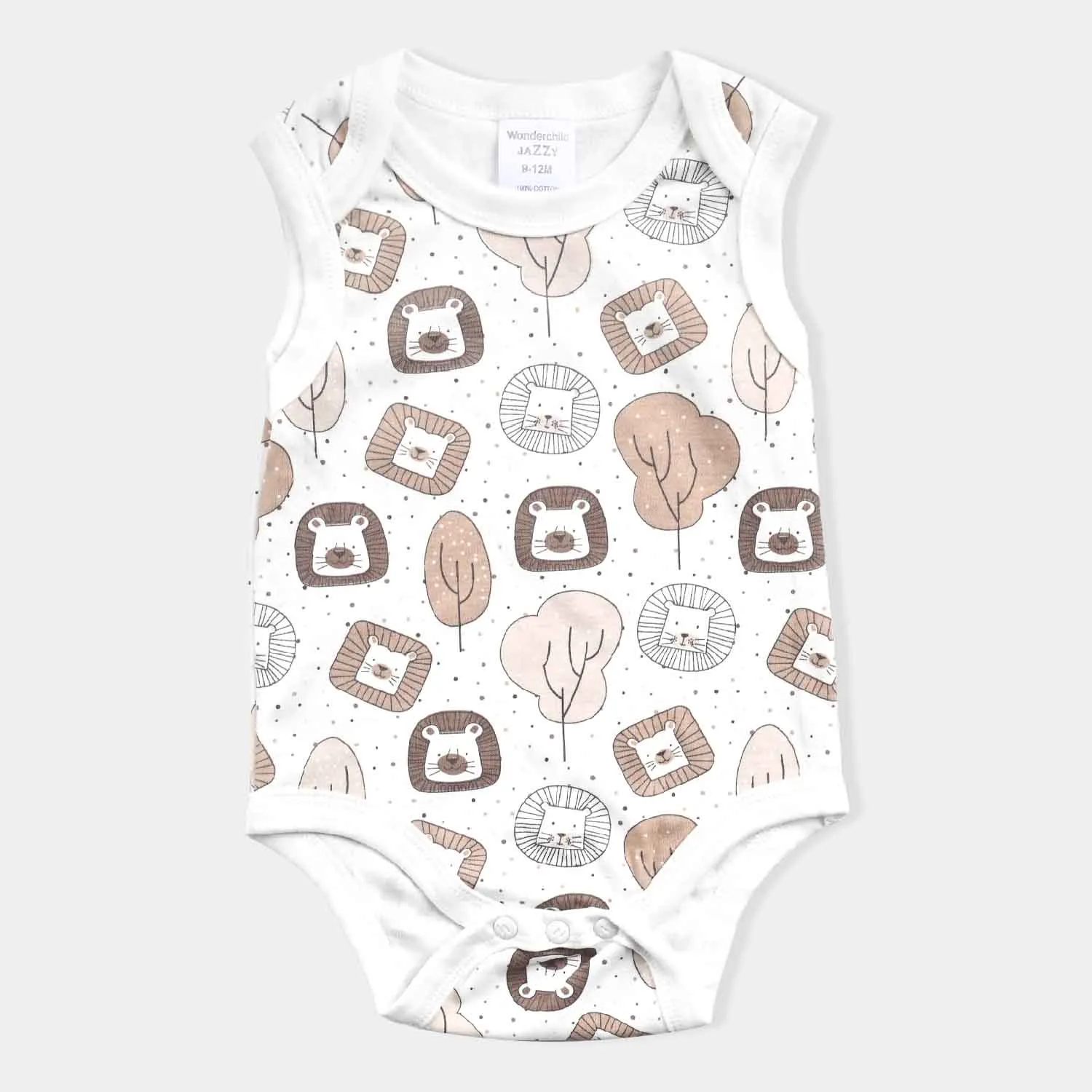 Infant Boys Cotton Interlock 3Pc Set -L.Grey