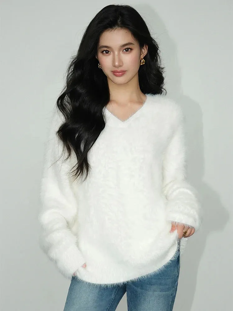 Janice Plush Pullover Sweater