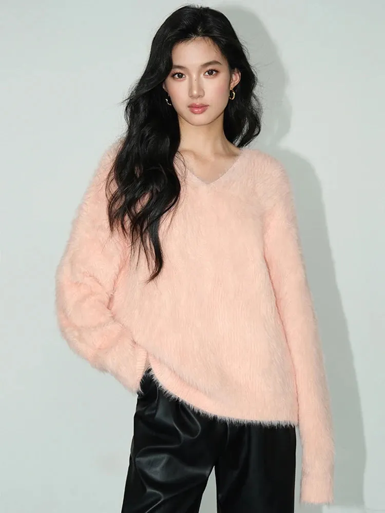 Janice Plush Pullover Sweater