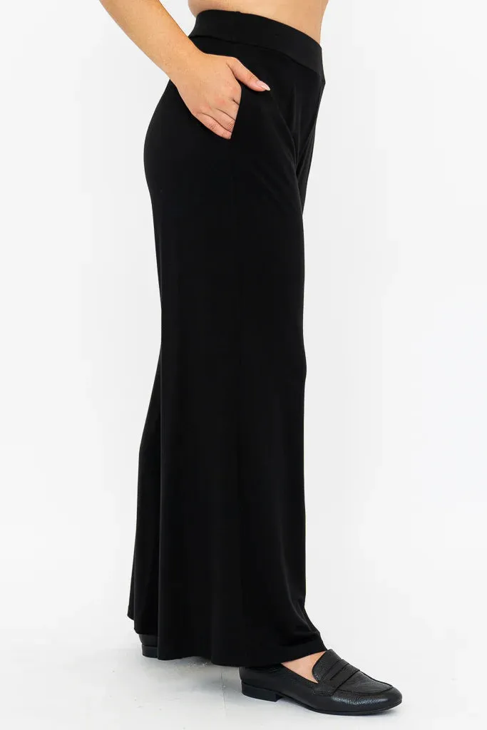 Jondo | Flowy Bamboo Pants | Black