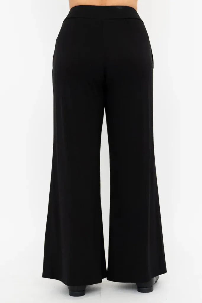 Jondo | Flowy Bamboo Pants | Black