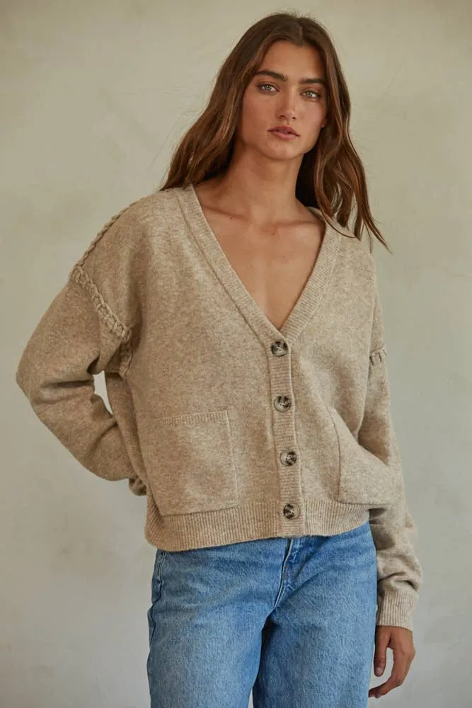 Knit Button Down Cardigan