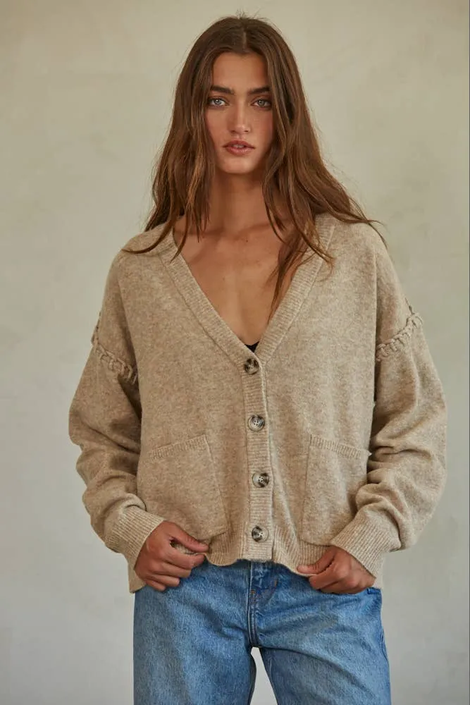 Knit Button Down Cardigan