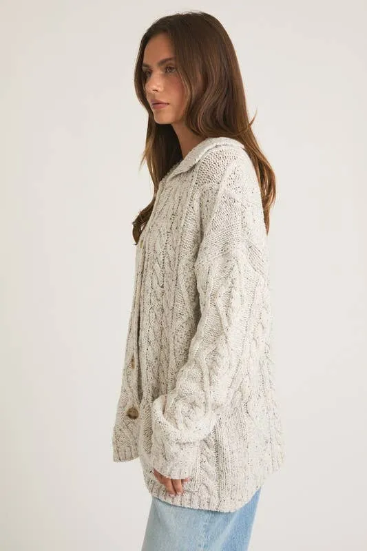 Long Sleeve Oversized Cardigan
