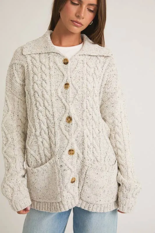 Long Sleeve Oversized Cardigan