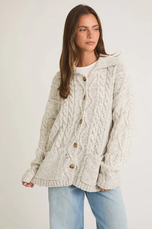 Long Sleeve Oversized Cardigan