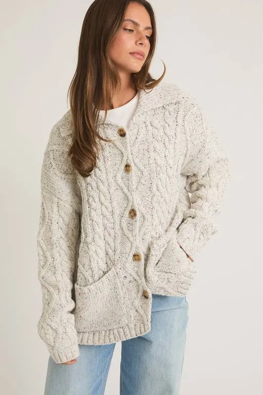 Long Sleeve Oversized Cardigan
