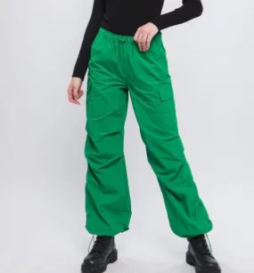 Loose Fit Parachute Cargo Pants