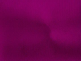 Magenta Plain Net Fabric (Wholesale)