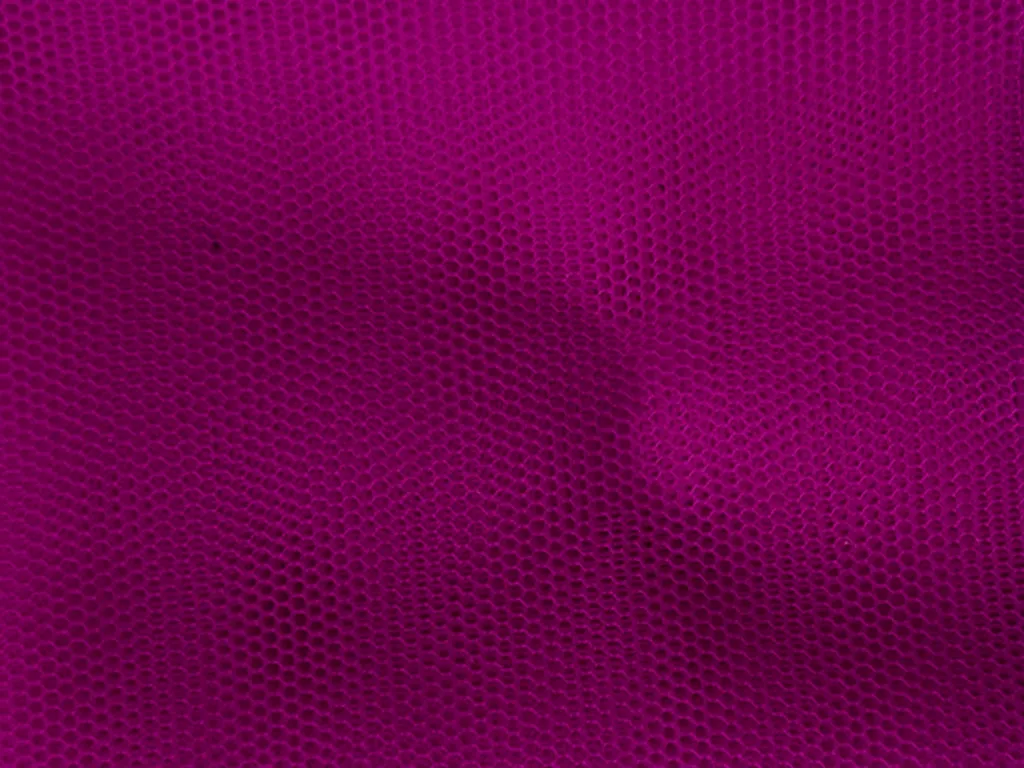 Magenta Plain Net Fabric (Wholesale)