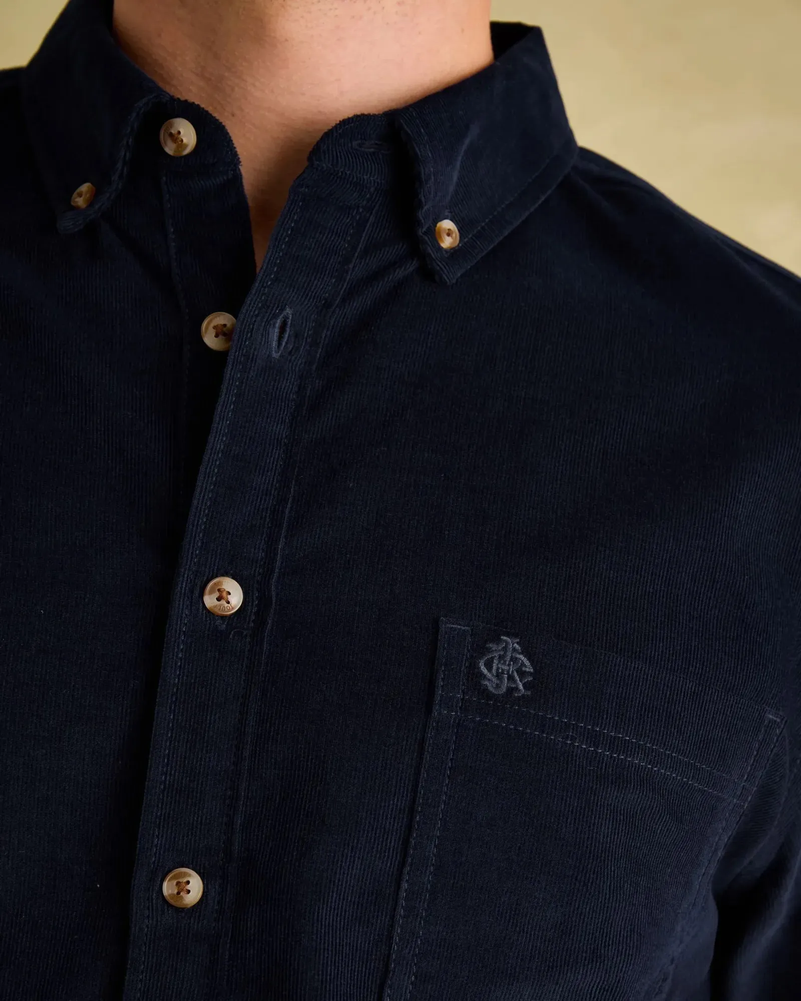 Miller Navy Corduroy Shirt