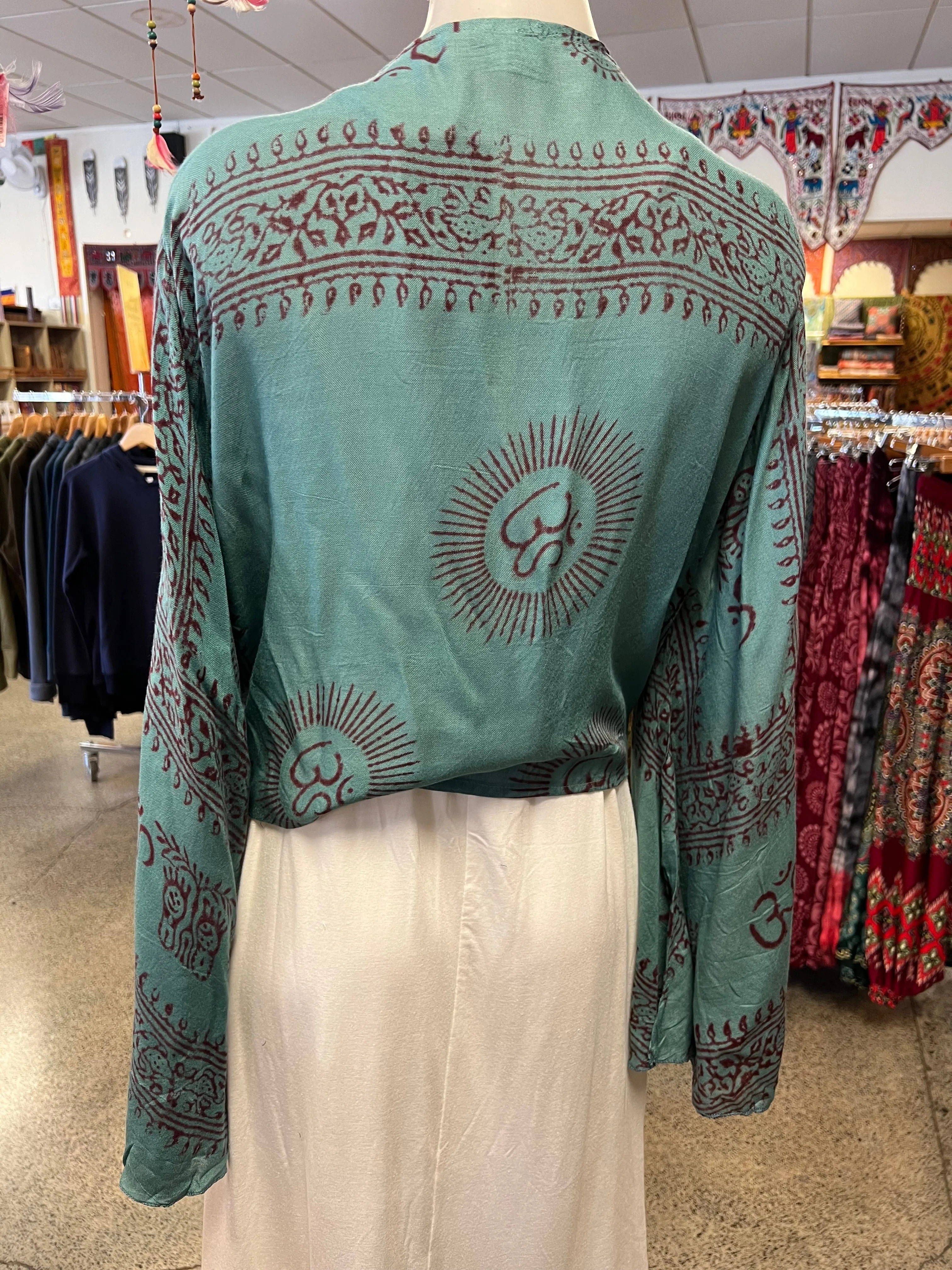 Navya Ohm Wrap Top