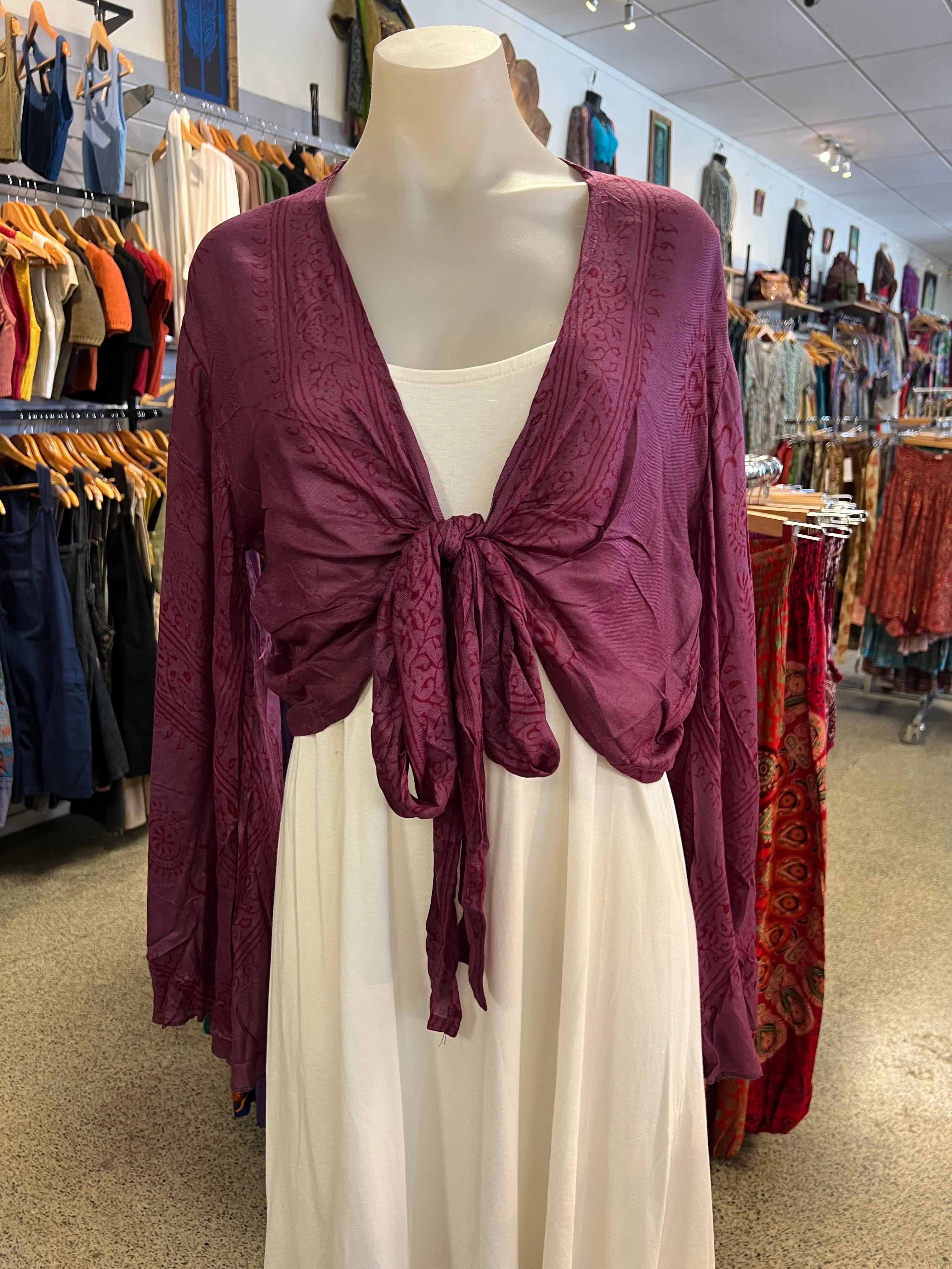 Navya Ohm Wrap Top