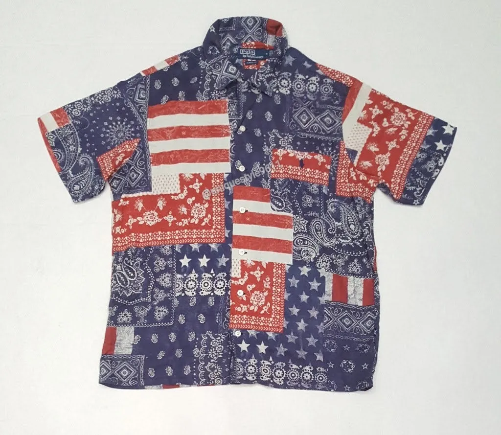 Nwt Polo Ralph Lauren Stars and Stripes Classic Fit Button Up