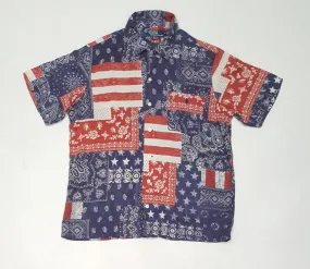 Nwt Polo Ralph Lauren Stars and Stripes Classic Fit Button Up